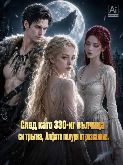 След като 330-кг вълчица си тръгна, Алфата полуря от разкаяние.