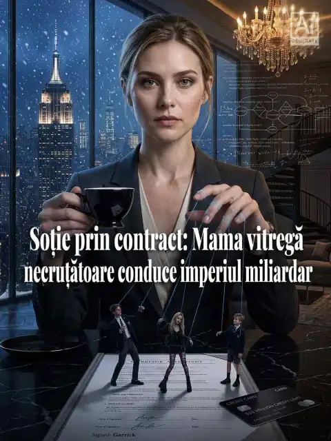 Soție prin contract: Mama vitregă necruțătoare conduce imperiul miliardar