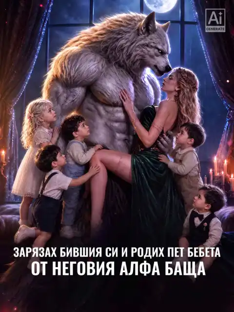 Зарязах бившия си и родих пет бебета от неговия Алфа баща